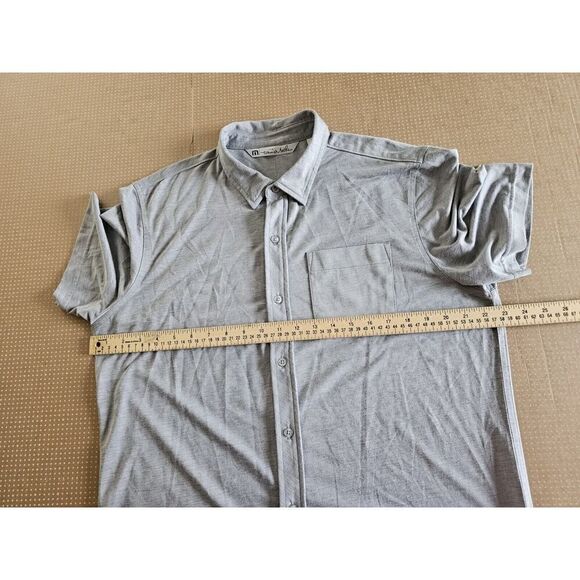Travis Mathew Shirt Large Pima Cotton Button Up - Picture 6 of 12